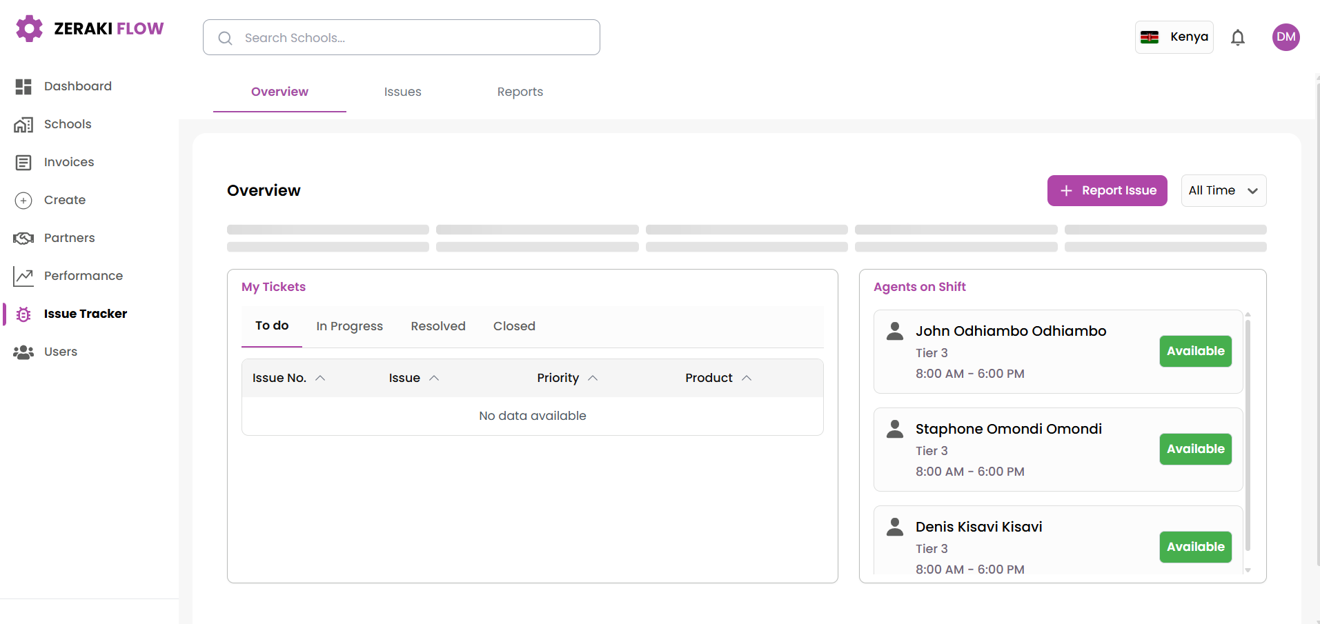 Zeraki Flow invoicing